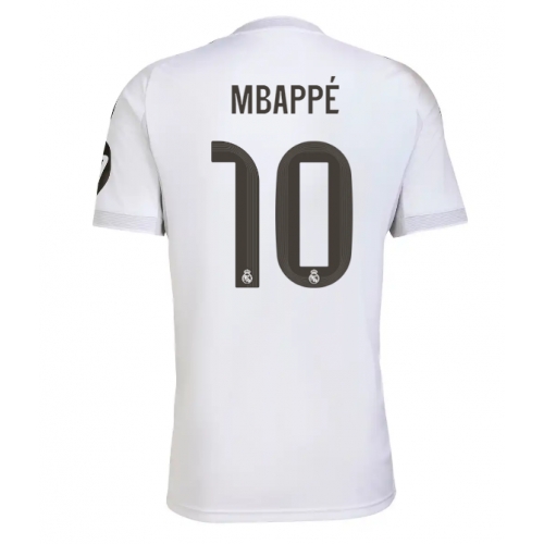 Billige Fotballdrakt Real Madrid Kylian Mbappe #10 Replika Hjemmedrakt 2025-26 Kortermet Billige Fotballdrakt Real Madrid Kylian Mbappe #10 Replika Hjemmedrakt 2025-26 Kortermet
